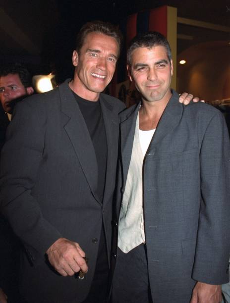 George Clooney and Arnold Schwarzenegger