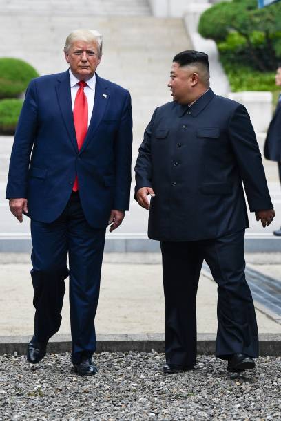 Kim Jong-un and Donald Trump