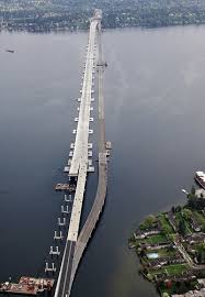 The Lake Washington Floating Bridge