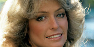 Farrah Fawcett born on February 2