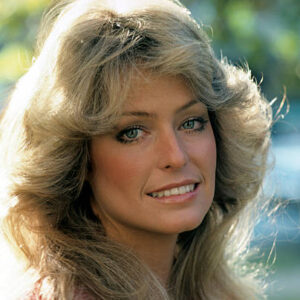 Farrah Fawcett born on February 2